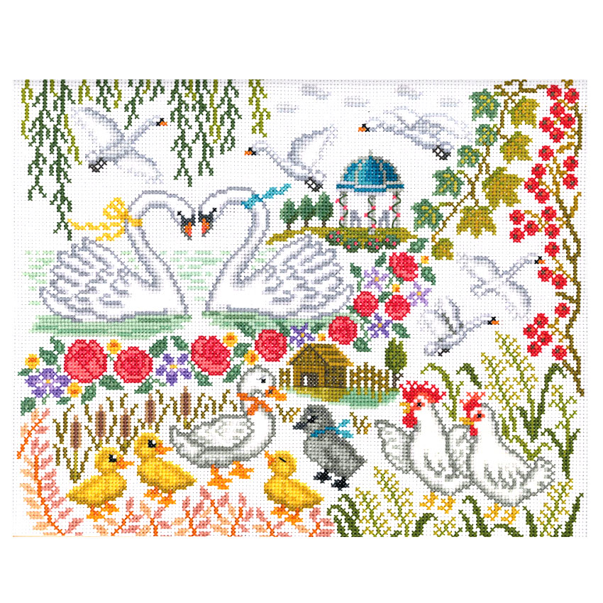 楽天市場】オリムパス クロスステッチ 刺しゅうキット Nostalgic Story