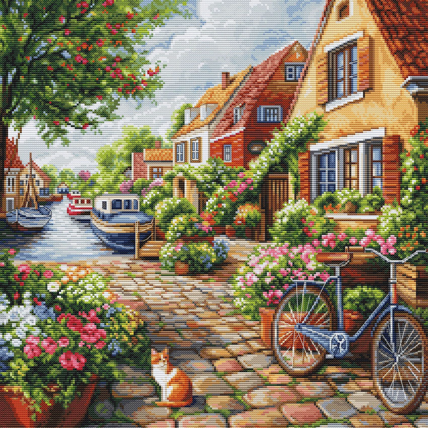 楽天市場】刺繍 輸入キット クロスステッチ Luca-S（ルーカス）SPRING