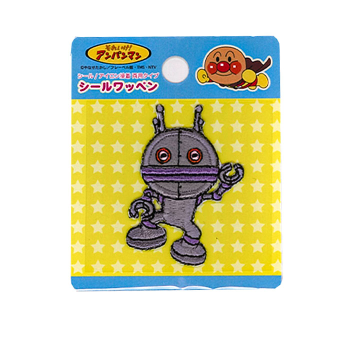 バイキンマン バイキンマン／ドキンちゃん 名札ワッペン】 - メルカリ
