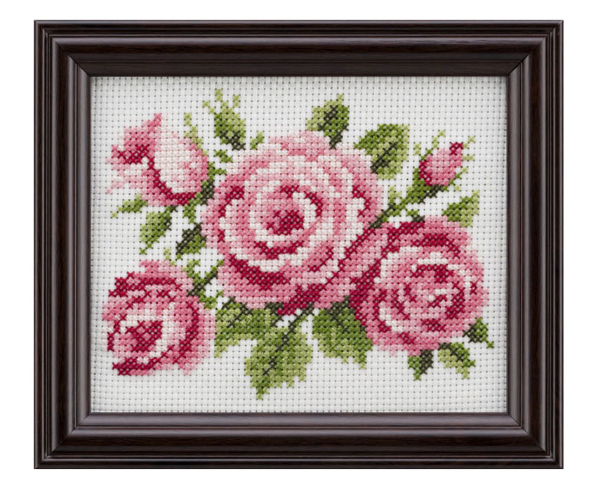 楽天市場】刺繍 キット COSMO（ルシアン） 四季折々の花だより 4月