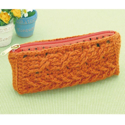 手編みファスナーポーチ他３点 手編みファスナーポーチ他3点 Crochet] How to crochet a
