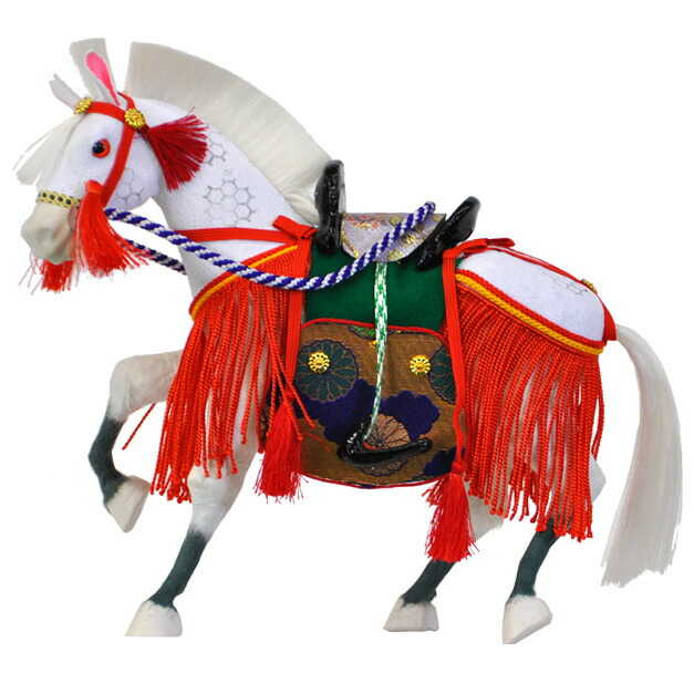 美品！ガラスケース入五月人形［馬上大将］節句白馬弓矢百貨店購入 美品！ガラスケース入五月人形［馬上大将］節句白馬弓矢百貨店購入