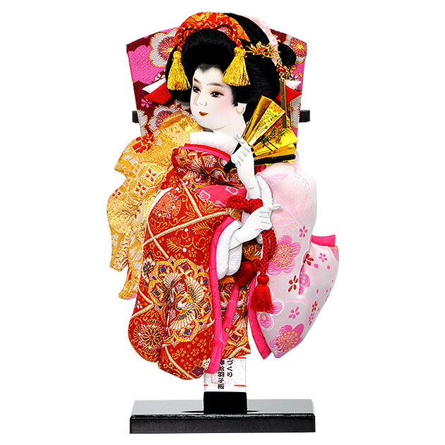 羽子板 初正月 初節句 厄除け かわいい 立体 振袖 道成寺 コンパクト ミニ 新作 秀光 限定品 目玉商品 お買得 人気 ランキング P6004