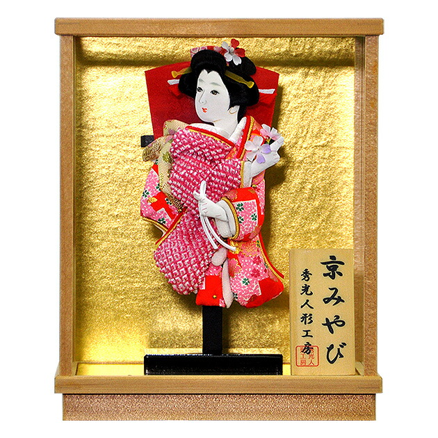 羽子板 初正月 初節句 厄除け ケース飾り かわいい 立体 振袖 道成寺 ｺﾝﾊﾟｸﾄ ﾐﾆ 新作 秀光 限定品 目玉商品 お買得 人気 ランキング P6208