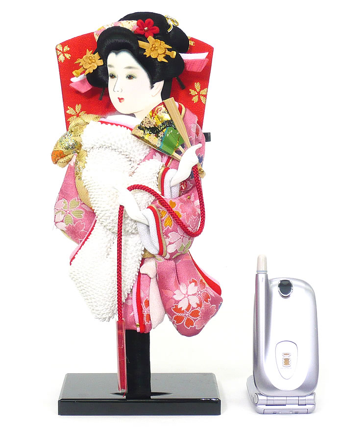羽子板 初正月 初節句 厄除け 出し飾り かわいい 立体 振袖 道成寺 ｺﾝﾊﾟｸﾄ ﾐﾆ 新作 秀光 限定品 目玉商品 お買得 人気 ランキング P6214