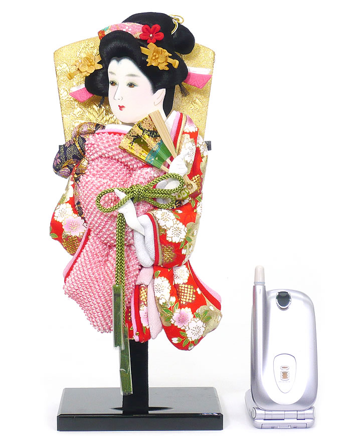 羽子板 初正月 初節句 厄除け 出し飾り かわいい 立体 振袖 道成寺 ｺﾝﾊﾟｸﾄ ﾐﾆ 新作 秀光 限定品 目玉商品 お買得 人気 ランキング P6215