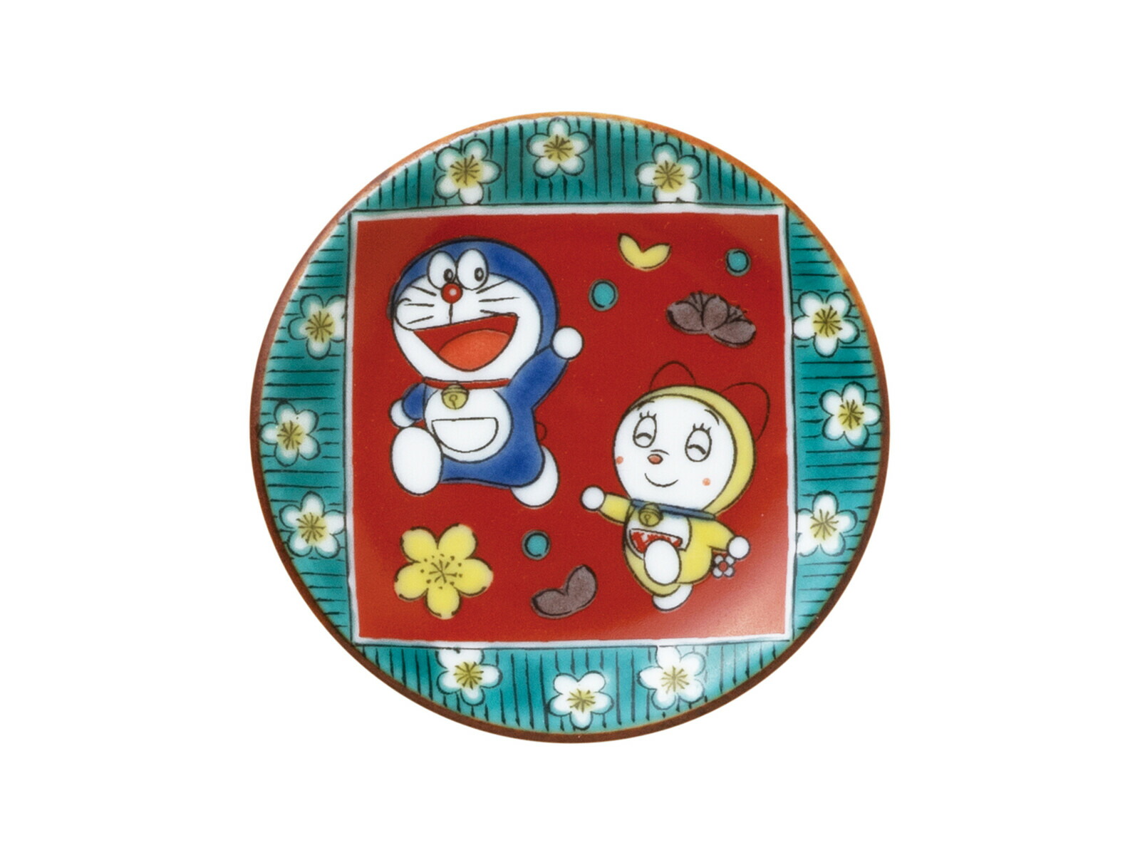 ☆7/21まで限定お値下げ☆ 金正陶器 九谷焼 茶碗 ドラえもん 2個セット Amazon｜「 ドラえもん 」 お茶碗 約12cm 九谷焼 吉田屋風 四彩