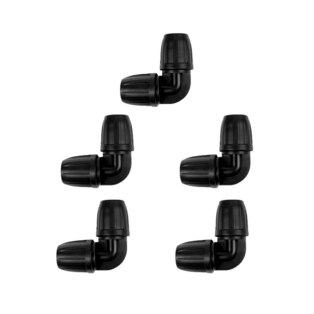 55%OFF!】 9mmジョイント 直角 5個セット 自動水やり器用 内径9mmホース用