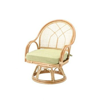 今枝商店 Romantic Rattan 籐回転座椅子 ハイタイプ S366【送料無料】|収納ラボ