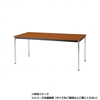 藤沢工業(TOKIO) ミーティングテーブル TDW-1860M チーク【送料無料】|収納ラボ