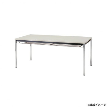 藤沢工業(TOKIO)　ミーティングテーブル　TDW-1875TK ニューグレー【送料無料】｜収納ラボ