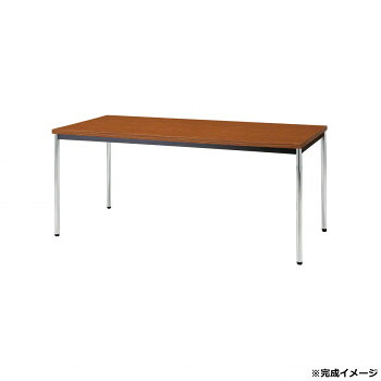藤沢工業(TOKIO) ミーティングテーブル TDW-1890M チーク【送料無料】|収納ラボ