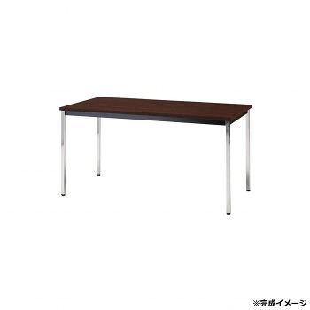 藤沢工業(TOKIO)　ミーティングテーブル　TDW-1575K ローズ【送料無料】｜収納ラボ