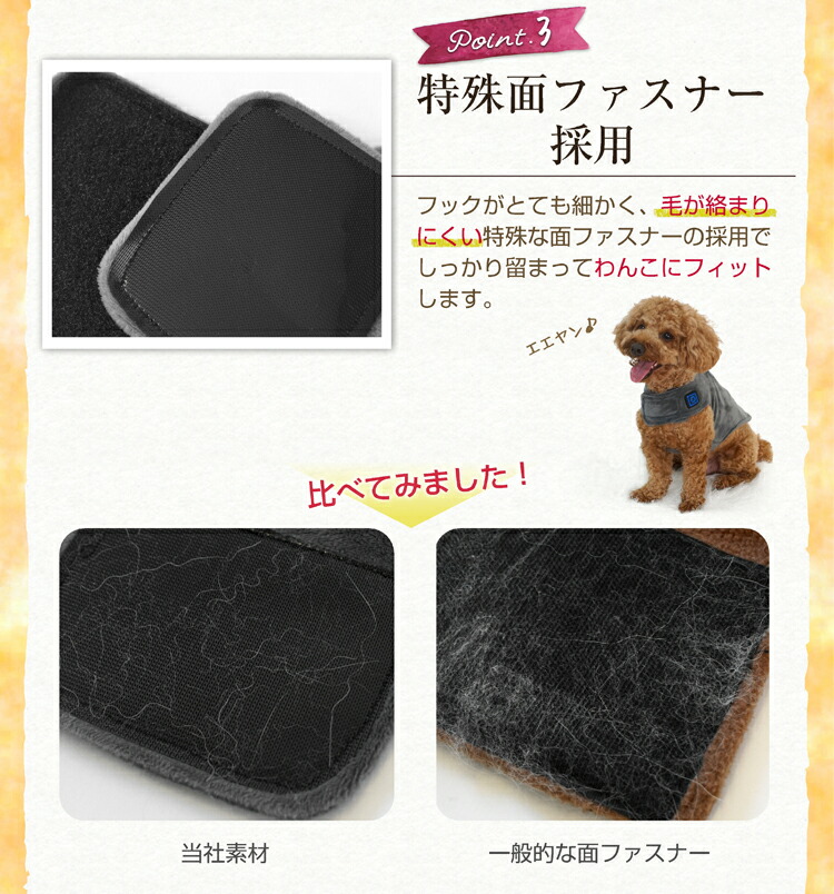 ペット専用あったかヒーターウェア 暖 Dan ドッグウェア 電熱ウェア 暖房器具 ペット ペットヒーター 服 温熱ベスト