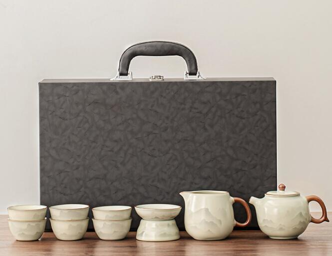 中国式茶器セット陶磁器ビジネスプレゼント家庭用｜Shuozhou
