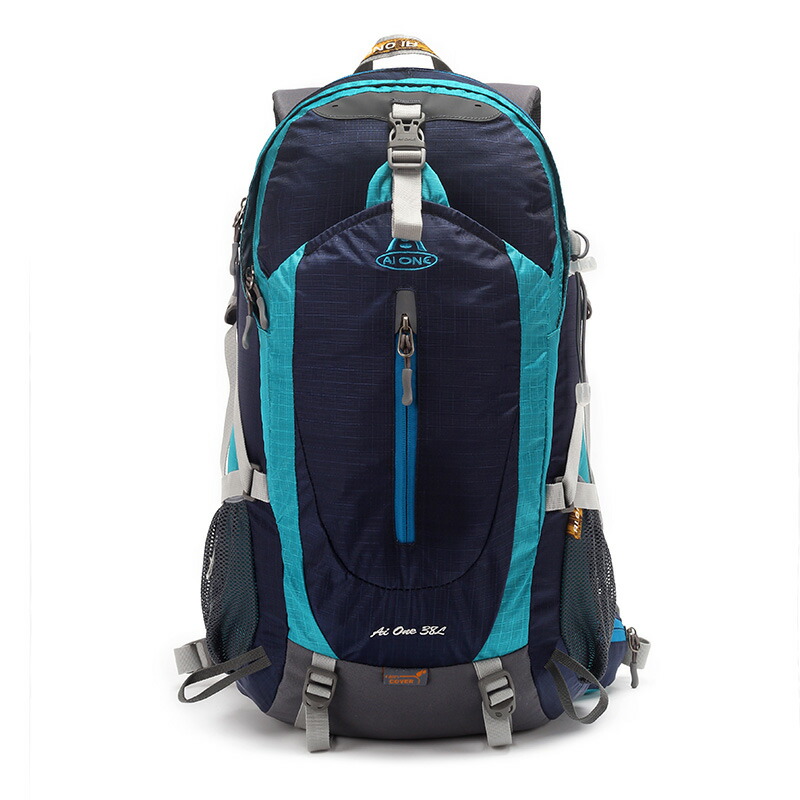 室外用山歩き用バックパックキャンプ用バックパックバッグ屋外用うしろ側容器に並べる