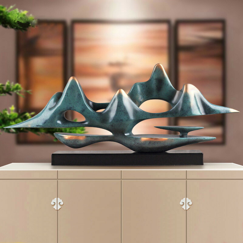 ヨーロッパ風の脂製芸術品、山のような形の普遍化的な見晴らしかざり付ける、脂製養護ホーム飾りつけ、中