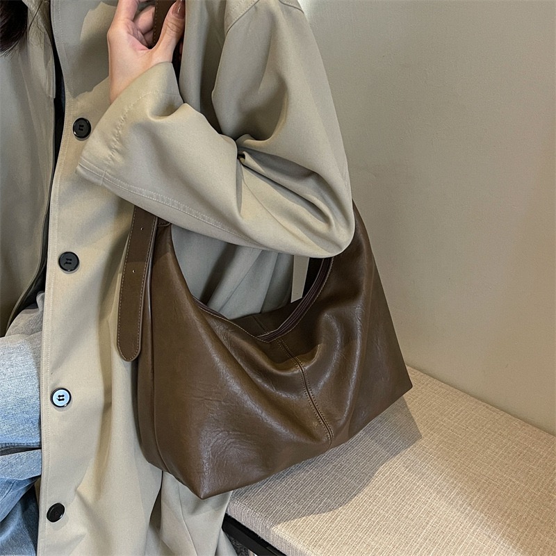 ディースハンドバッグ PUなめし革 お上さん用ハンドバック 大きめトートバッグ 買い出し御徒面子
