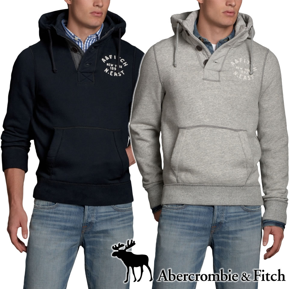 楽天市場 送料無料 アバクロ メンズ ヘンリーネックパーカー パーカ Indian Falls Hoodie 2色 122 231 0178 S M L Xl お買い物マラソン ポイント 最大 24倍 あす楽 3980円以上 送料無料 メンズ かっこいい ギフト 父の日 ラッピング 無料 夏物 新作も続々