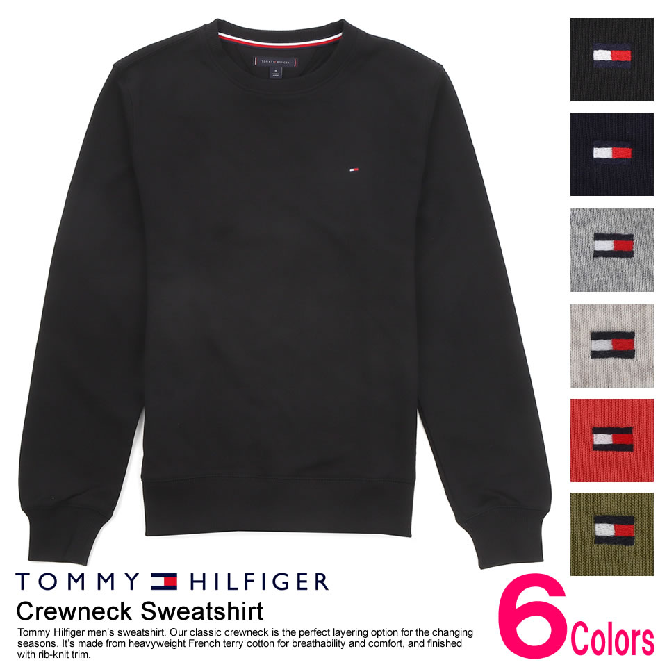 ■トミーヒルフィガー TOMMY HILFIGER 長袖 汗水 調教師 6色ラッピング 無料!  3980円以上 貨物輸送無料 ! メンズ かっこいい 差し上げ物 差し上げ物 にも! 秋物 新作 入荷!