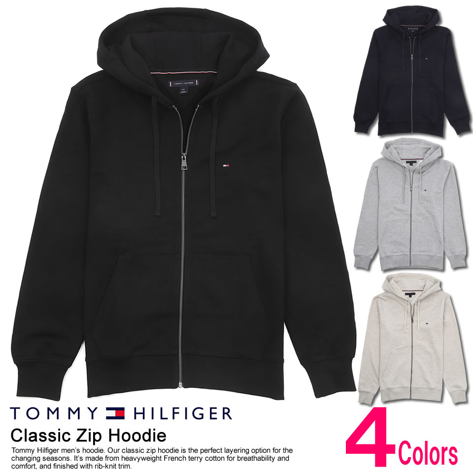 ■トミーヒルフィガー TOMMY HILFIGER フルジップ パーカー 4色 ラッピング 無料! 3980円以上 送料無料 ! メンズ かっこいい プレゼント ギフト にも! 秋冬物 新作 入荷!