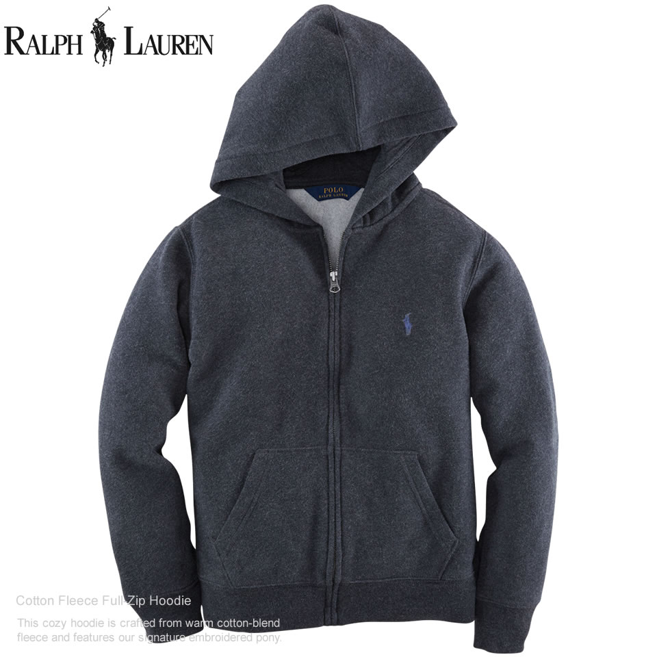dark grey ralph lauren hoodie