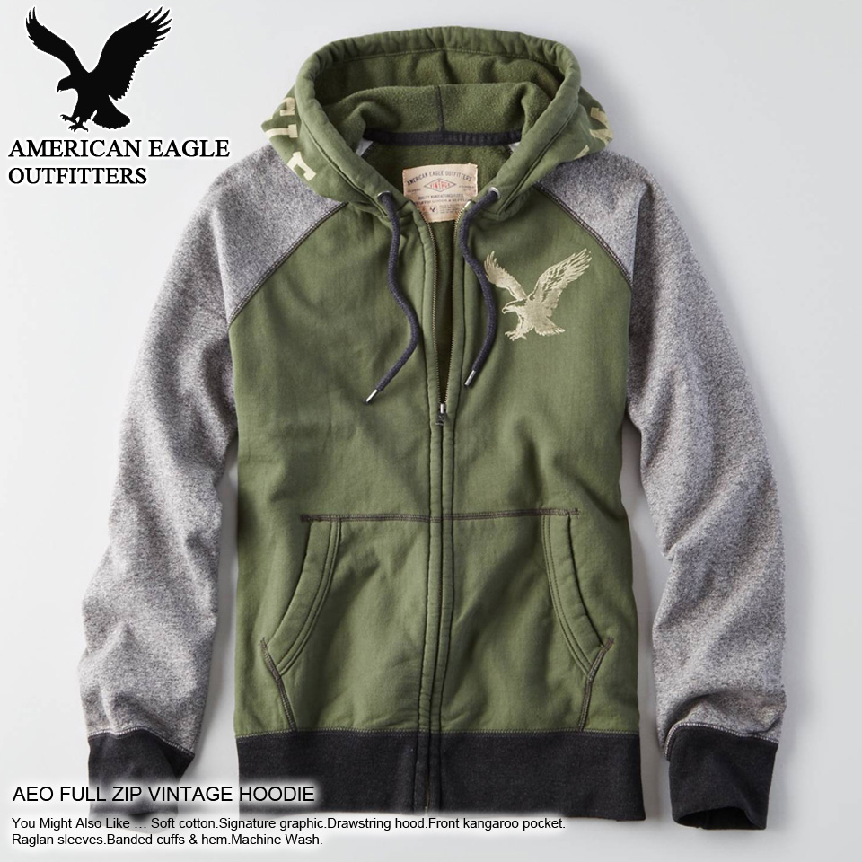 american eagle green sweatshirt