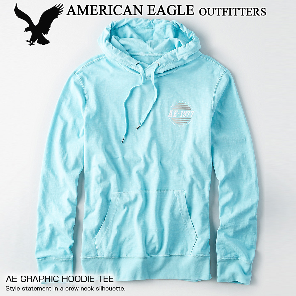 american eagle hoodie tee