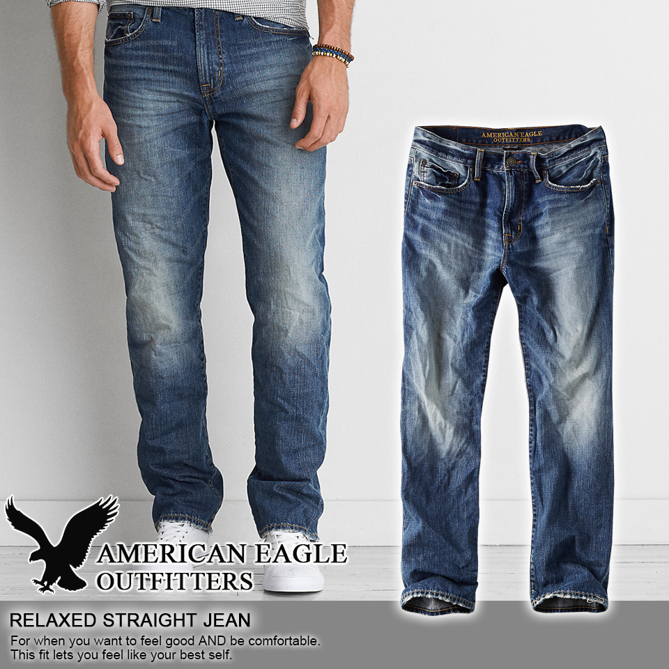 american eagle relaxed straight