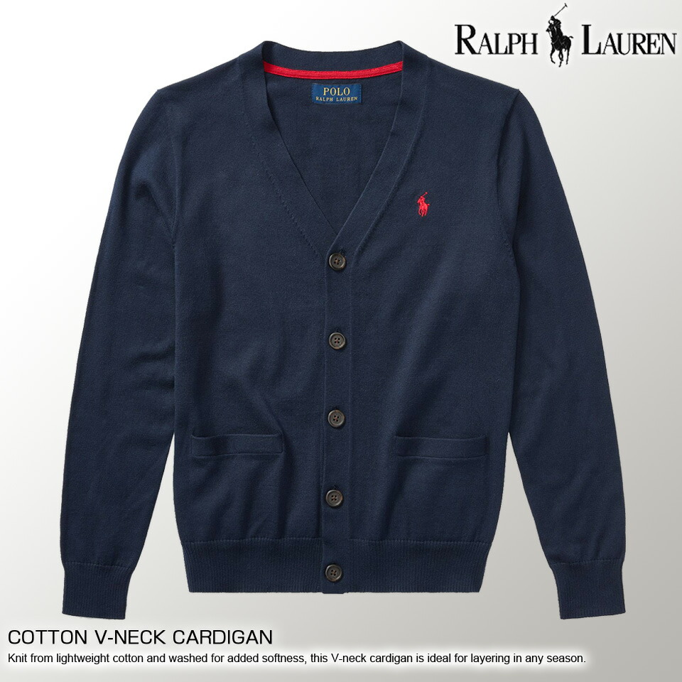 ralph lauren boys cardigan