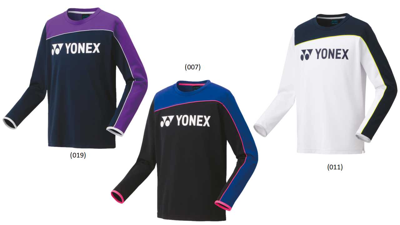 ヨネックス バドミントン ウェア YONEX JUNIOR ライトトレーナー 31048J 2022-23 秋冬カタログ商品 訳あり品送料無料