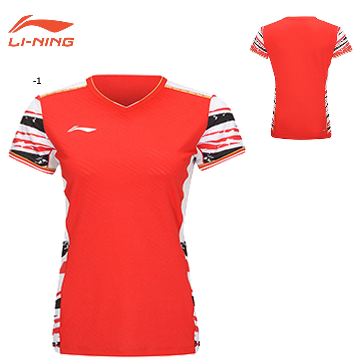 【レビュー投稿やLINE追加でクーポンGET】リーニン バドミントン ウェア LI-NING レディース ゲームシャツ AAYV056 2025年カタログ商品