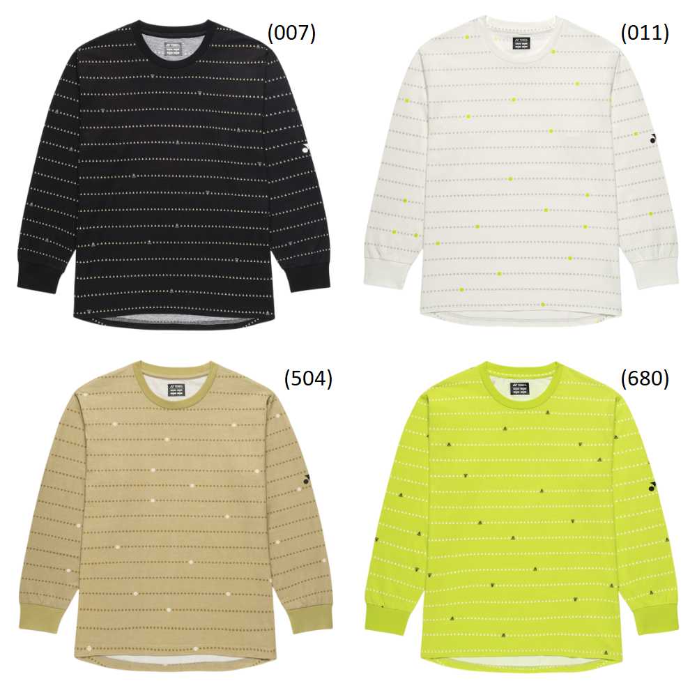 【レビュー投稿やLINE追加でクーポンGET】ヨネックス バドミントン ウェア YONEX UNI ロングスリーブTシャツ 16842 2026SS 2026春夏カタログ商品