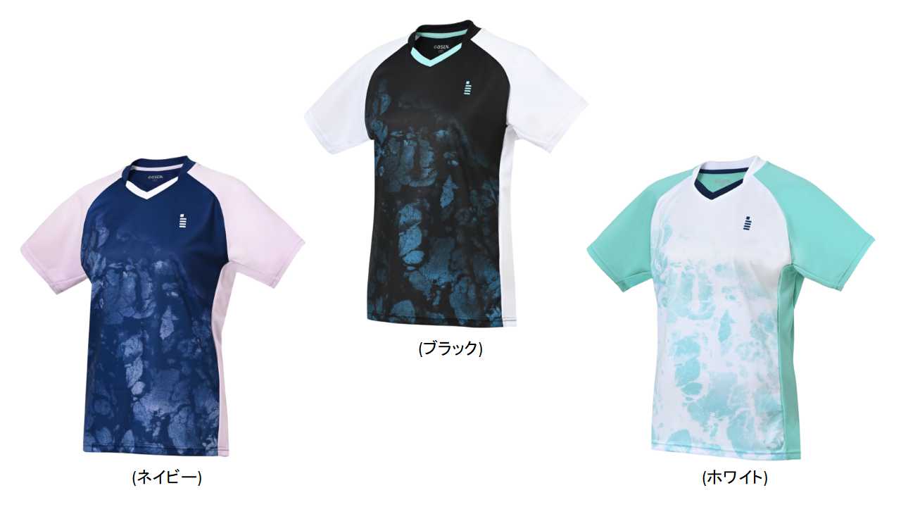 【レビュー投稿やLINE追加でクーポンGET】ゴーセン バドミントン ウェア GOSEN WOMEN ゲームシャツ T2513