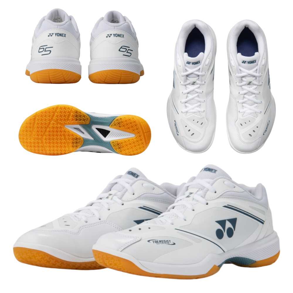 【最短出荷】ヨネックス バドミントン シューズ YONEX パワークッション65Zワイド SHB65Z4W1 011|シャトルスタジオ 店