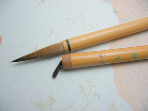 楽天市場】書道筆 太筆 4号 光輝／兼毛筆 【大阪 朱陽堂謹製】 : 書道