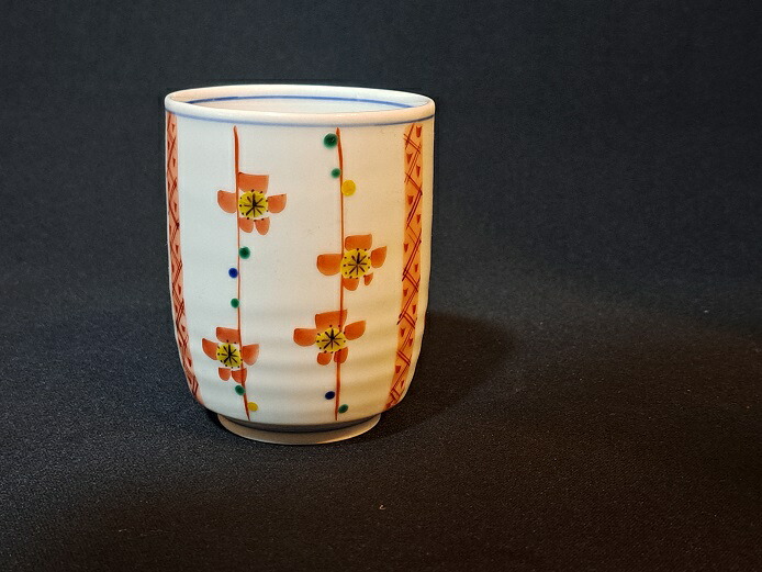 楽天市場】九谷焼：染付色絵竹文湯呑・須田菁華《湯呑》 : 和食器の