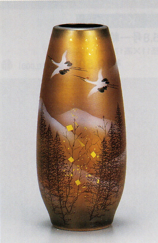 ⭐️注目⭐️九谷焼☆花瓶☆山本長左 楽天市場】山本長左【宮内庁御用達】九谷焼8号八角花瓶 青華吉祥