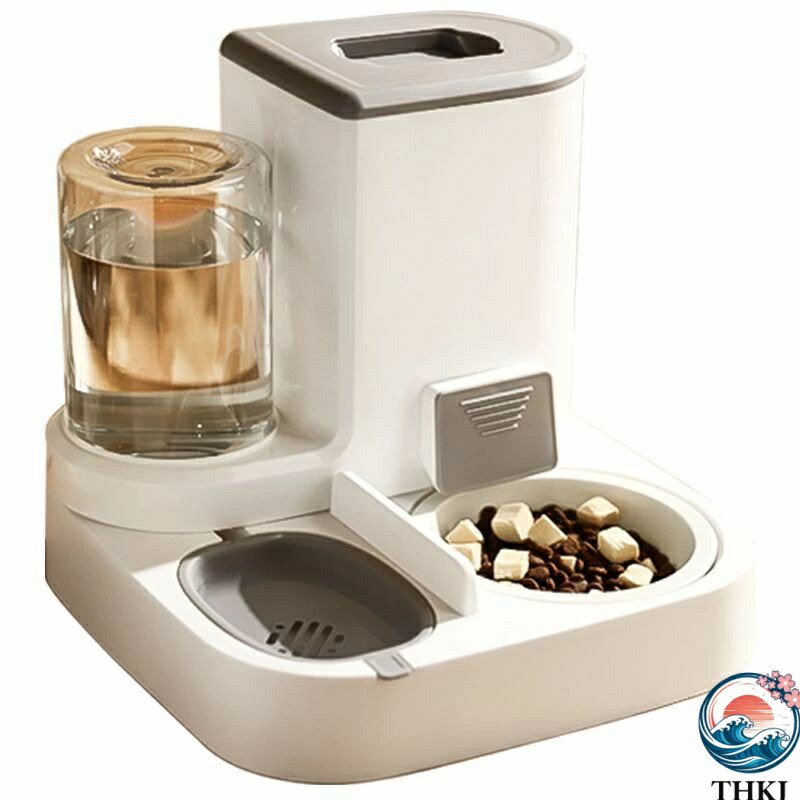 【全品2点で5%OFF】自動給餌器 自動給水器 猫 犬 ネコ ペット用 自動 電源不要 自動水やり器 自動水やり機 水飲み器 みずのみ器 浄水 大容量 2.2l 留守番対応 お洗い易い