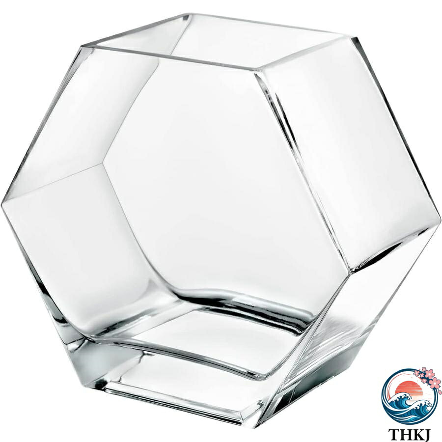 【全品2点で5%OFF】金魚鉢 水槽 容量約4.2リットル 小シンク 苔テラリウム 六角形ボディ おしゃれガラス めだかシンク 金魚 飼育セット 水耕栽培用スタンド