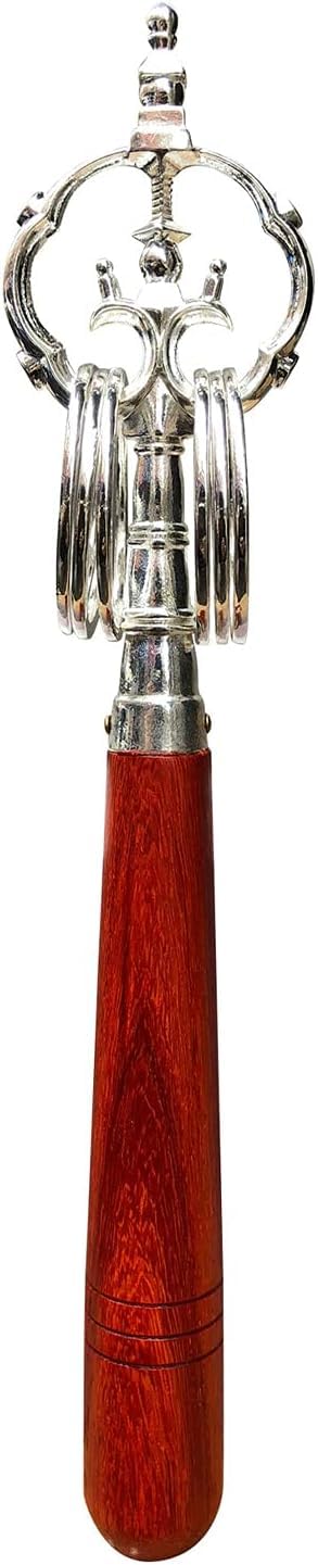 楽天市場】【錫杖】真鍮錫杖 本焼き【十二環】【日本製（京都産