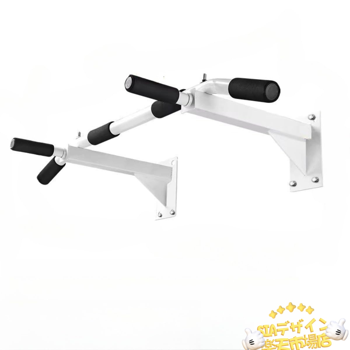 【全品2点で5%OFF】ぶら下がり健康器 懸垂マシン 逆さ 壁取り付け式懸垂バー ぶら下がり健康器自宅ジム 寮用 プルアップバーチンアップバー チンニングバー ドア用 耐荷200キロベアリングホーム筋力トレーニングバー
