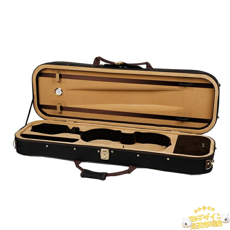 【全品2点で5%OFF】4/4 バイオリンケース 軽量 オブロングケース 角型 弓2本収納 ショルダーストラップ付き 3/4 1/2 1/4 1/8 1/10 1/16 1/32 600D