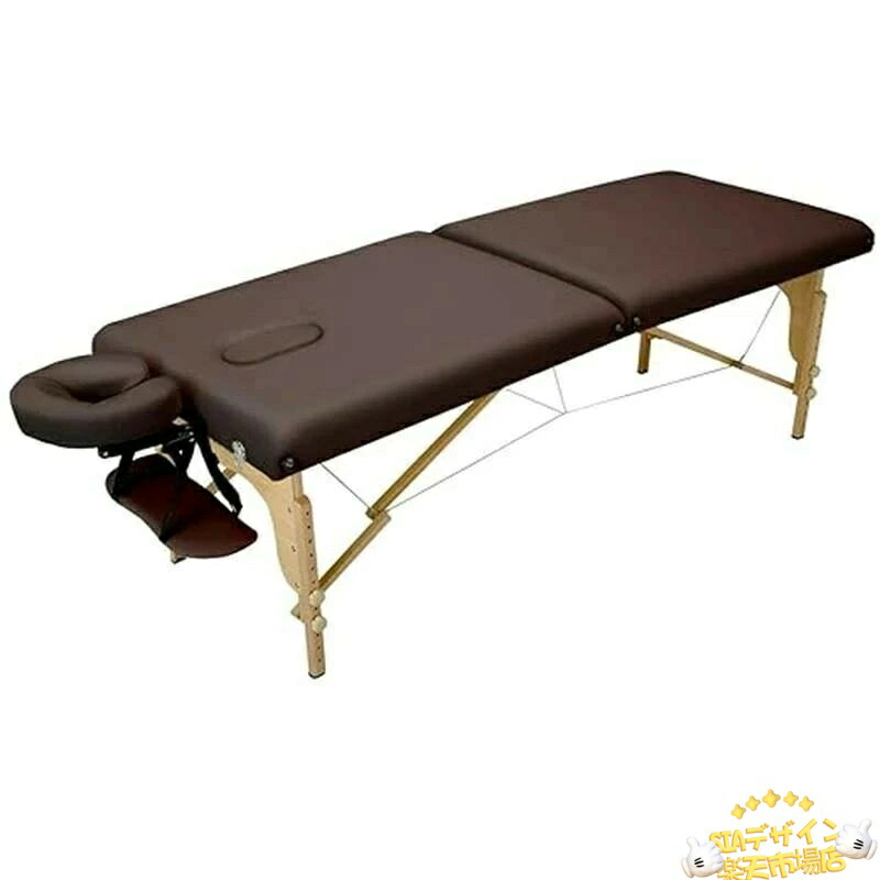 【全品2点で5%OFF】マッサージベッド 高さ48～73cm 折りたたみ 整体ベッド 収納カバー付き 7段階高さ調節 木製 有孔 折りたたみベッド ポータブルベッド 整体ベッド マッサージ台 施術ベッド 施術台 整体台 エステベッド マッサージ 整体 ベッド