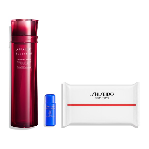 【先着特典付】【資生堂認定ショップ】SHISEIDO オイデルミン　限定キット【S】（特典詳細は商品説明文記載）｜SHISEIDO 資生堂 シセイドウ｜化粧液 日焼け止め コットン｜ハリ なめらかさ｜透明感｜｜シャン　コスメディア店