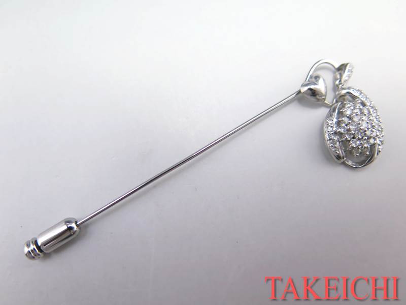 楽天市場】ブルガリ ダイヤブローチBVLGARI 48,8X45,8mm 計約30ct