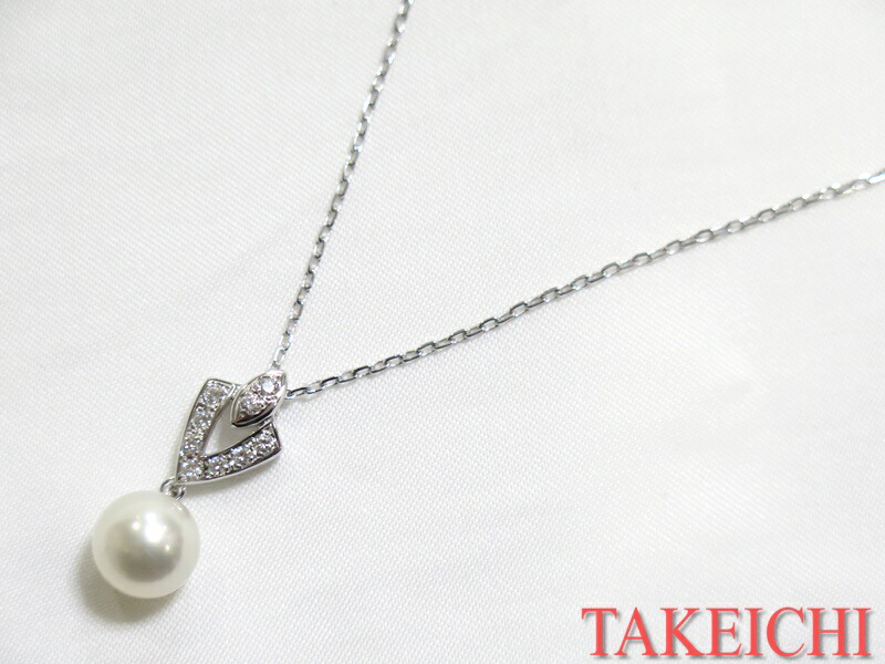 楽天市場】【MIKIMOTO】ミキモト『K18WG パール5.6〜8.8mm