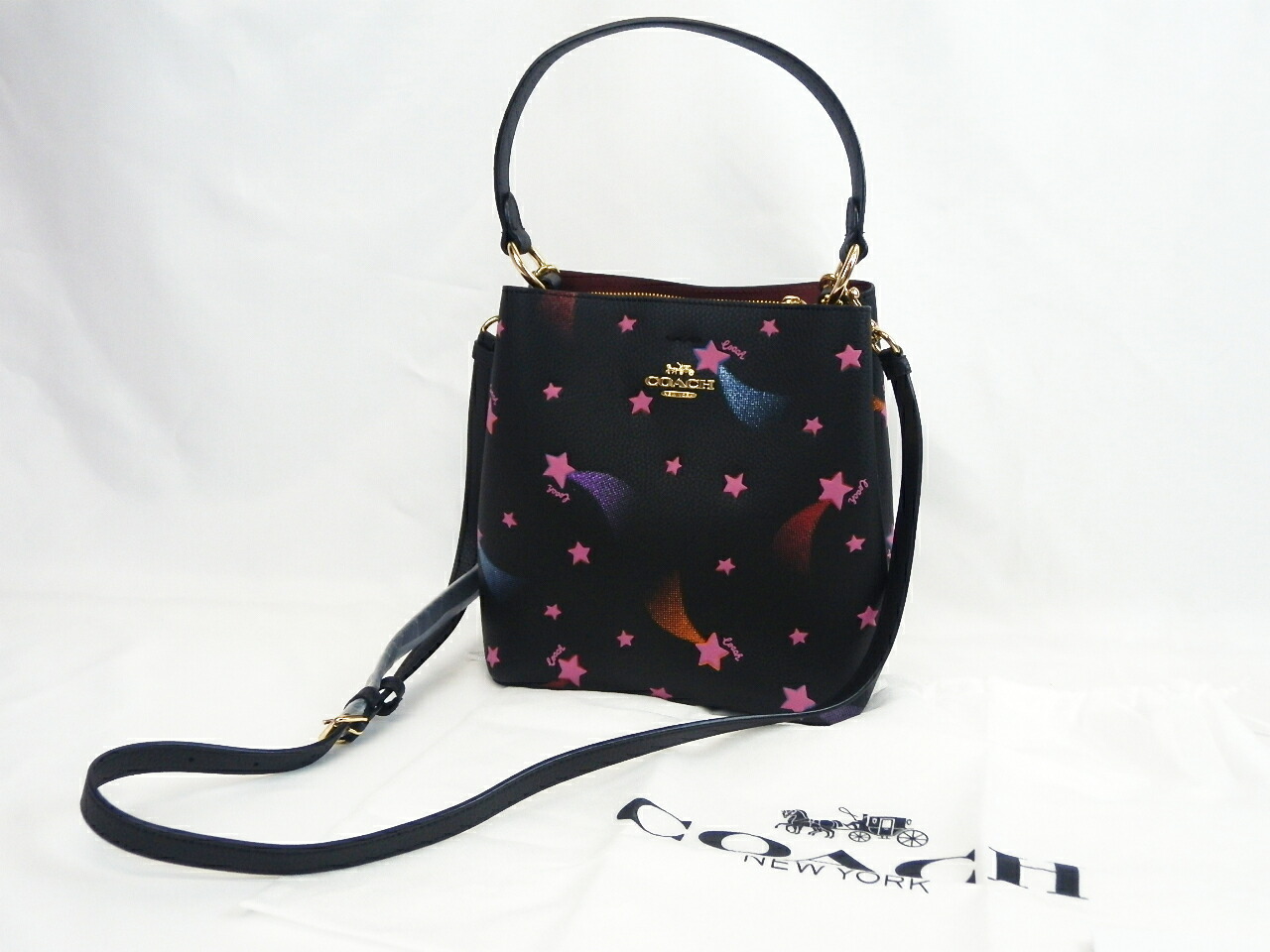楽天市場】【新品未使用品】【バッグ】COACH コーチ グリッター