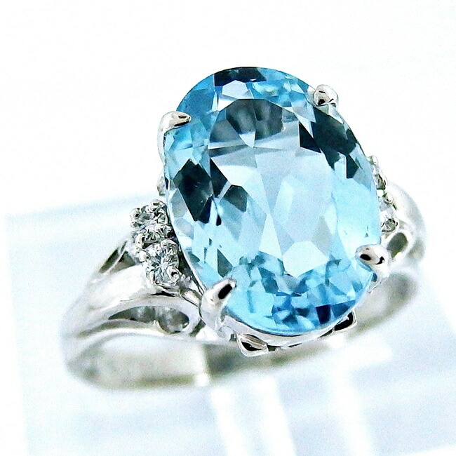 アクアマリン リング ダイヤモンド プラチナ ダイヤ 2.97ct指輪 アクアマリン 2.5ct ダイヤモンド0.36ct プラチナ リング（指輪