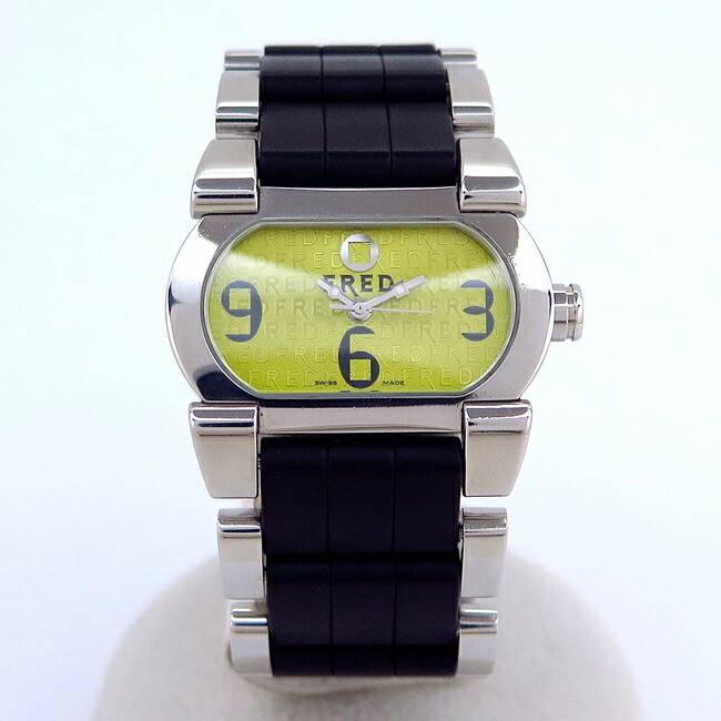 楽天市場 Fred フレッド Fd012110 ムーブワン Ss ラバー イエロー クォーツ レディース 腕時計 人気 おしゃれ 中古 C070 M20832 10005914 質 武市 ショップｔａｋｅｉｃｈｉ